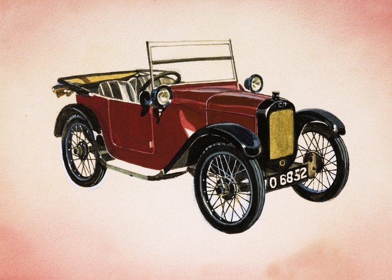 Motorbilar: Austin av English School