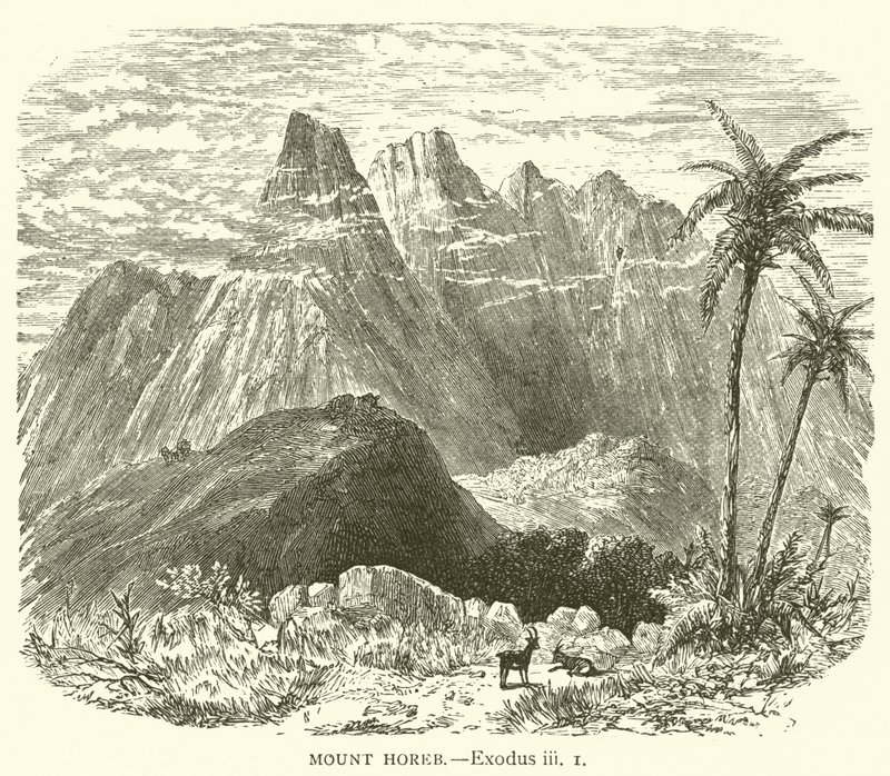 Berget Horeb, Exodus, iii av English School