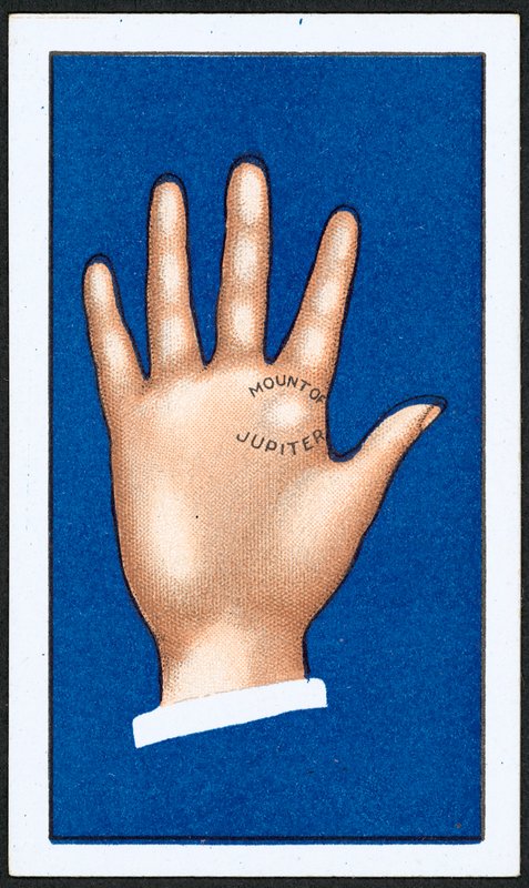 Jupiterberget (färg litho) av English School