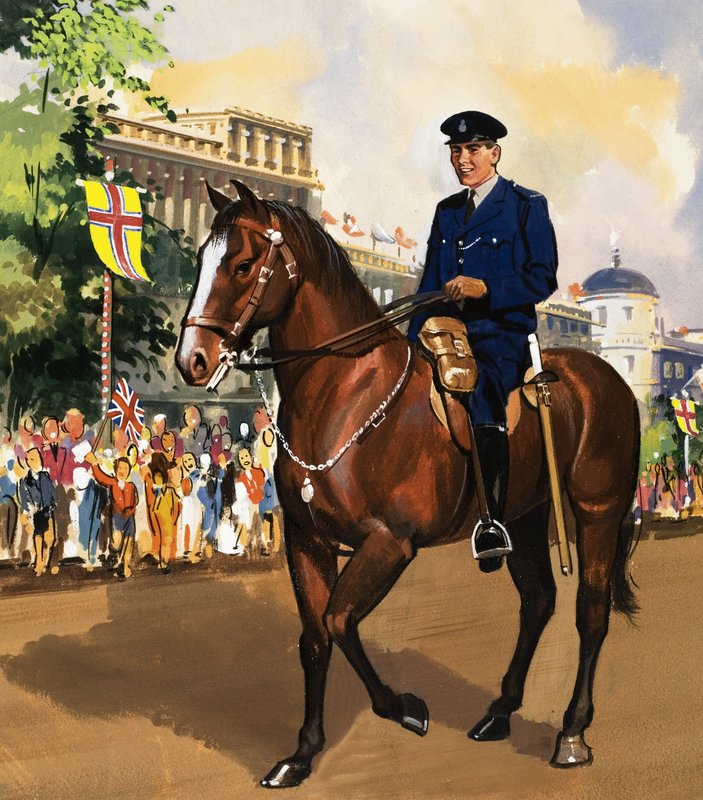 Beriden polis av English School