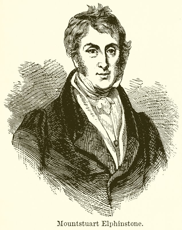 Mountstuart Elphinstone av English School