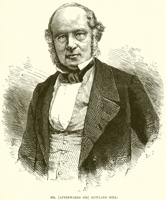 Mr (Efteråt Sir) Rowland Hill av English School