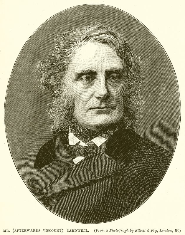 Herr (sedan viscount) Cardwell av English School