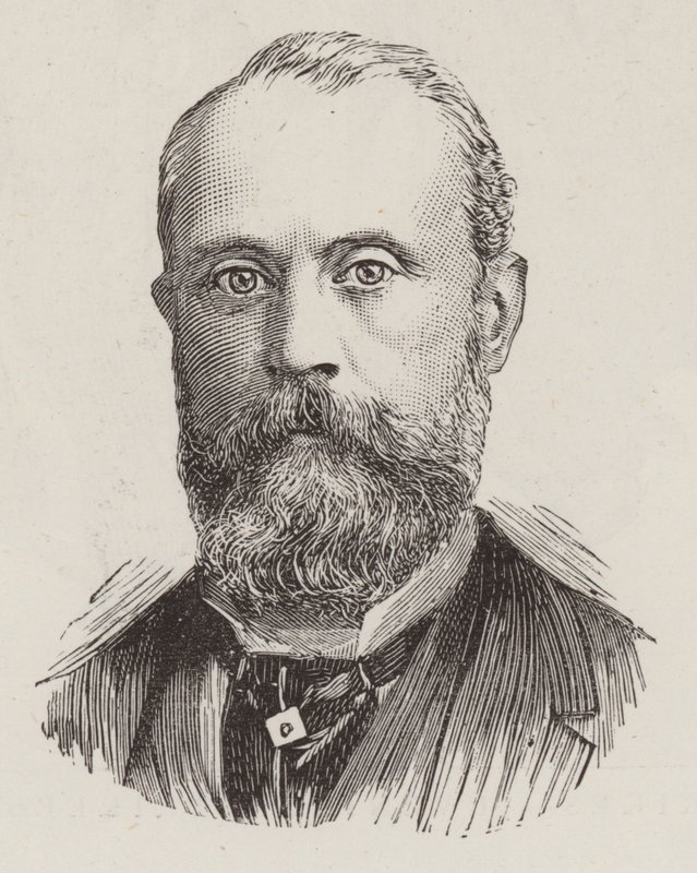 A C Morton, parlamentsledamot (gravyr) av English School
