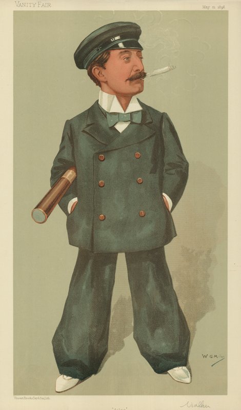 Mr Andrew Barclay Walker, Ailsa, 21 maj 1896, tecknad serie Vanity Fair av English School