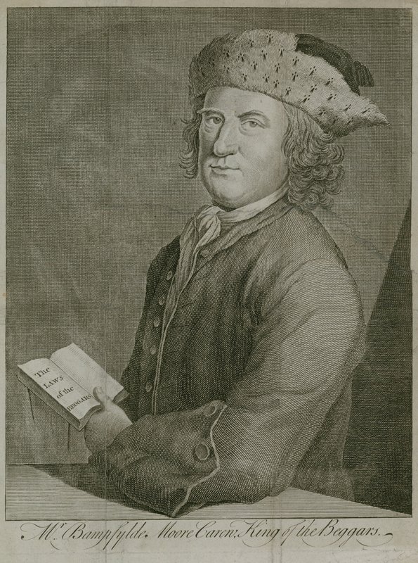 Mr Bampfylde Moore Carew, tiggarnas kung av English School