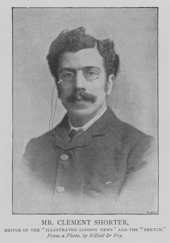 Mr Clement Shorter, redaktör för "Illustrated London News" och "Sketch" (gravyr) av English School
