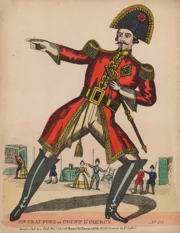 Mr Crauford som greve D