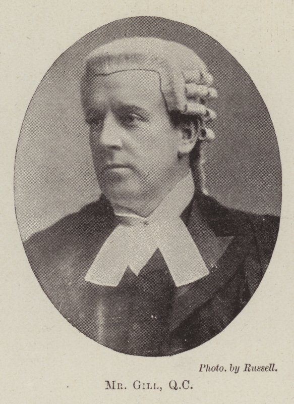 Mr Gill, QC (gravyr) av English School