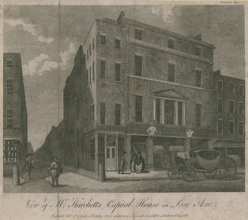 Mr Hatchetts Capital House i Long Acre av English School