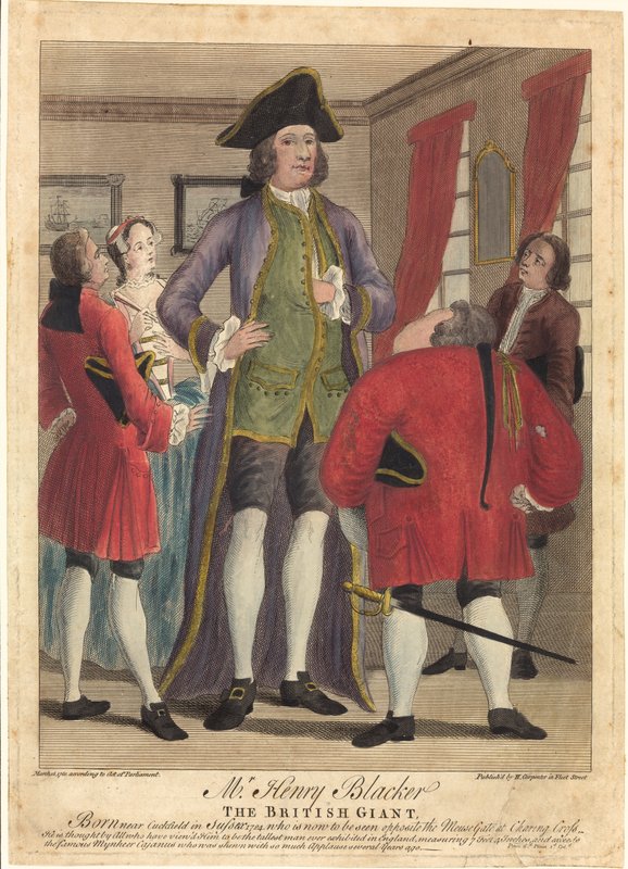 Mr Henry Blacker, den brittiska jätten av English School