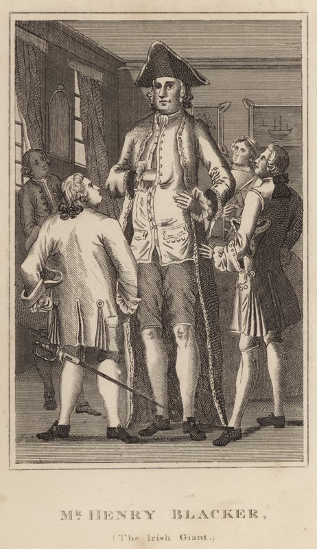 Mr Henry Blacker, den irländska jätten av English School