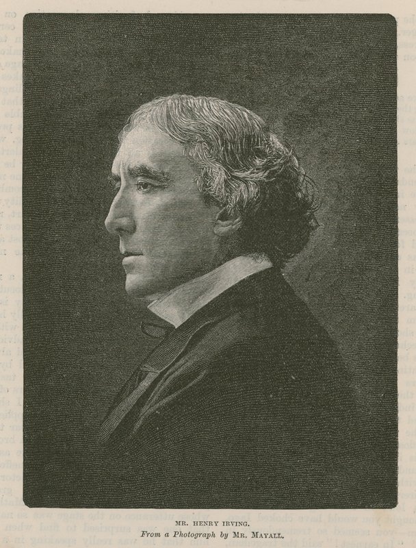 Mr Henry Irving, skådespelare av English School
