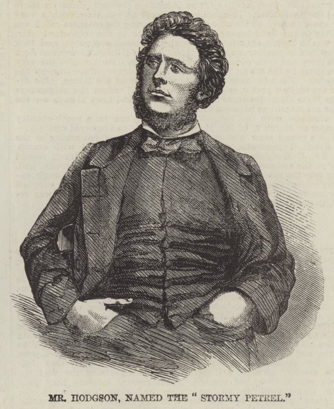 Mr Hodgson, kallad "Stormy Petrel" (gravyr) av English School