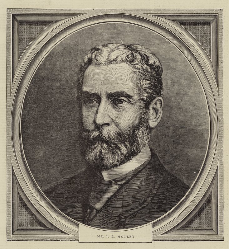 Mr J L Motley (gravyr) av English School
