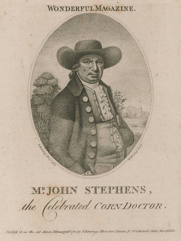 Mr John Stephens, den hyllade majsdoktorn av English School