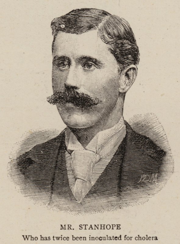 Mr Stanhope (gravyr) av English School