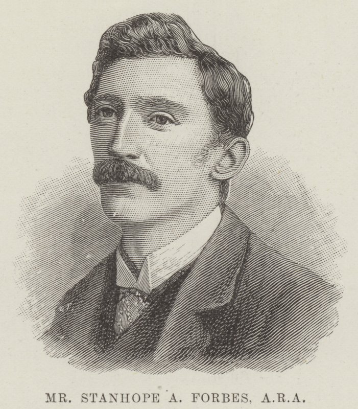 Mr Stanhope A Forbes, ARA (gravyr) av English School