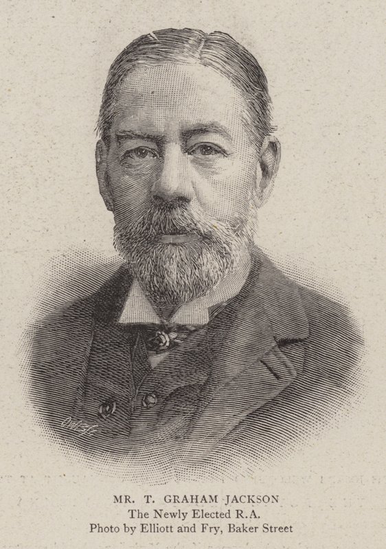 Mr T Graham Jackson (gravyr) av English School