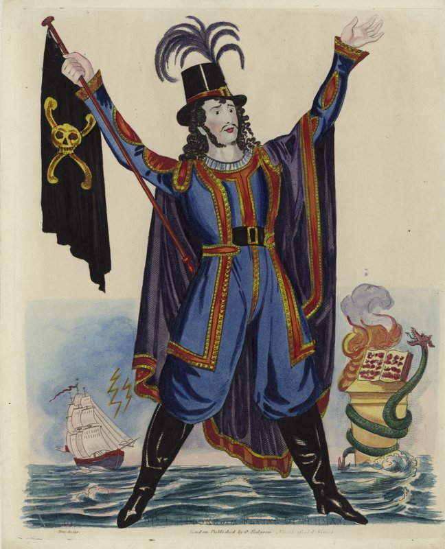 Mr TP Cooke som den flygande holländaren av English School