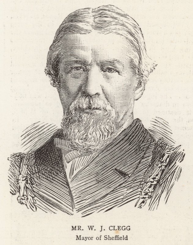 Mr W J Clegg (gravyr) av English School