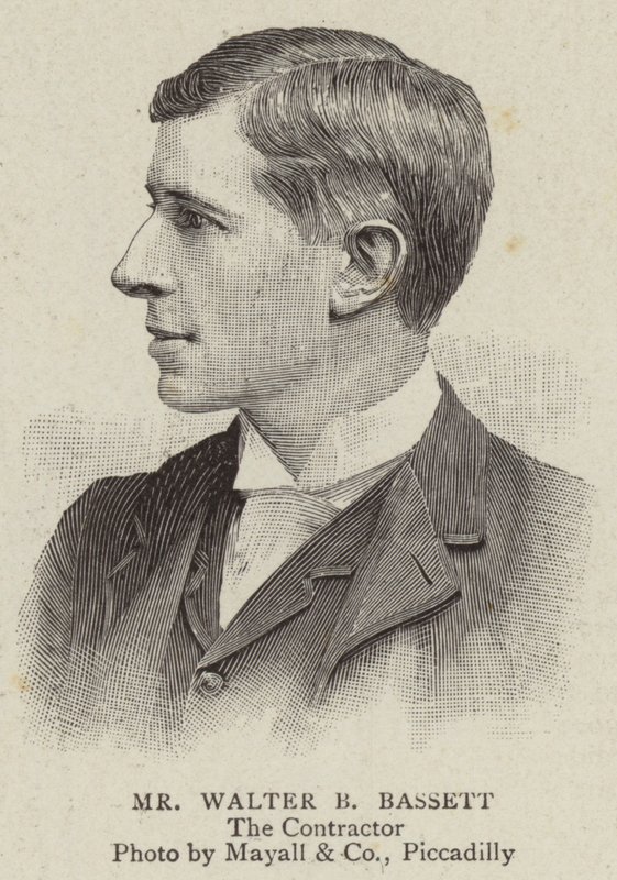 Mr Walter B Bassett (gravyr) av English School