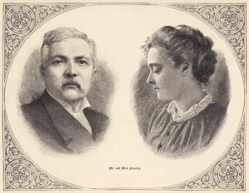 Herr och fru Stanley (gravyr) av English School