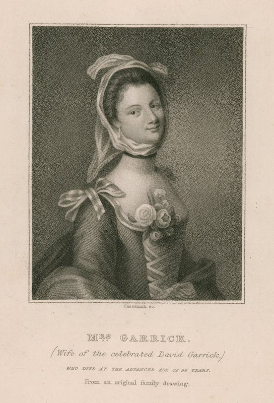 Mrs Garrick, fru till den hyllade David Garrick av English School