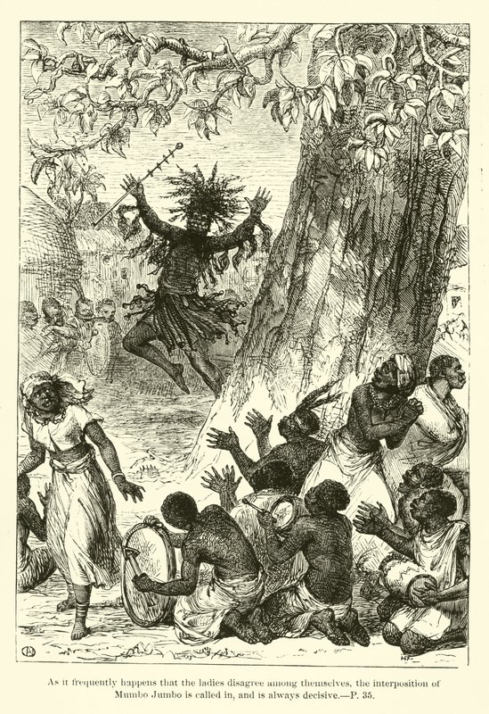 Mungo Park i Afrika (gravyr) av English School