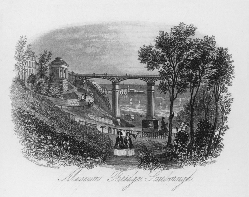 Museum Bridge, Scarborough (gravyr) av English School