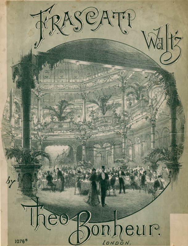 Musikmusik till Frascati Waltz av Theo Bonheur av English School