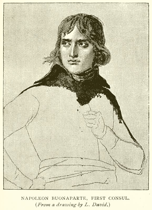 Napoleon Bonaparte, förste konsul av English School