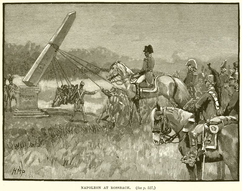 Napoleon i Rossbach av English School