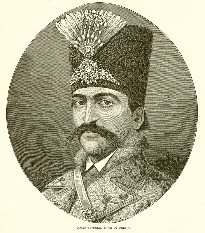 Nasser ed Deen, Shah av Persien av English School