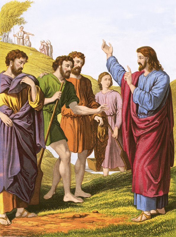Natanael kommer till Jesus av English School