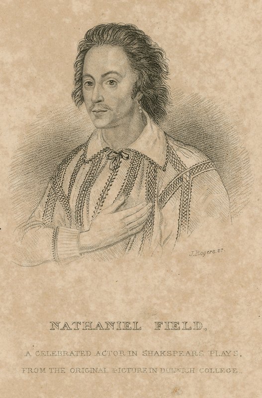 Nathaniel Field, en hyllad skådespelare i Shakespeare-pjäser av English School