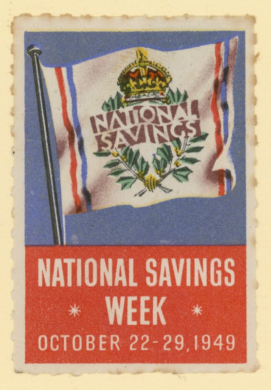 Nationella sparveckan, 22-29 oktober 1949 av English School