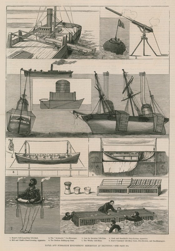 Naval and Submarine Engineering Exhibition på Islington av English School