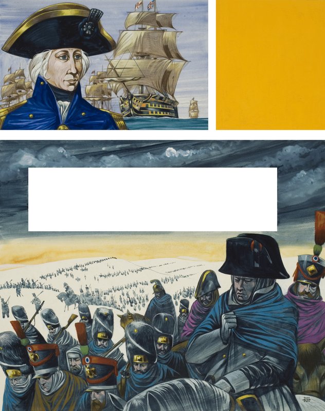 Nelson och Napoleon av English School