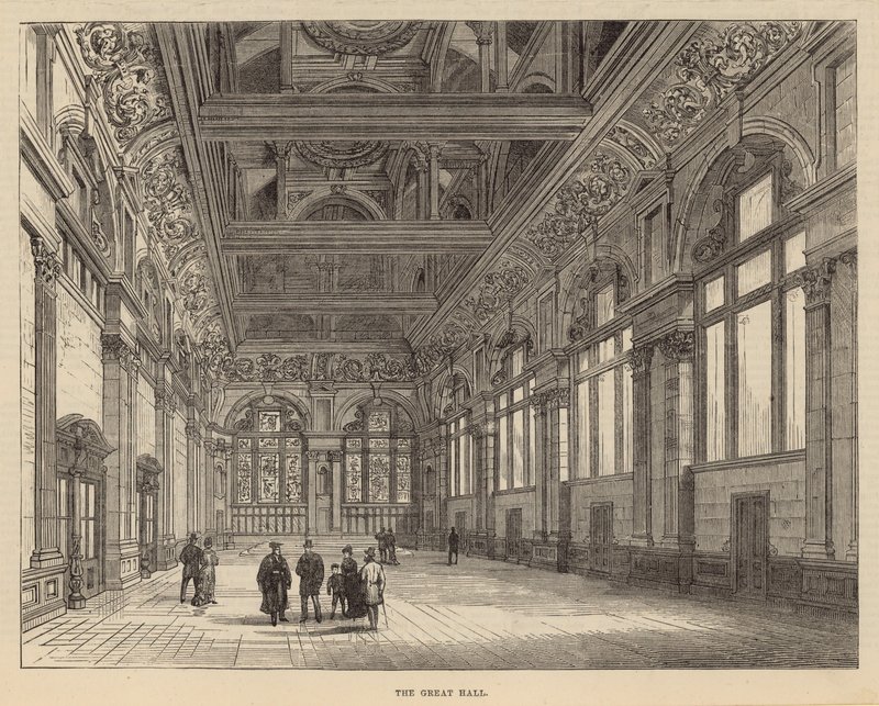 Nya byggnader i City of London School: The Great Hall av English School