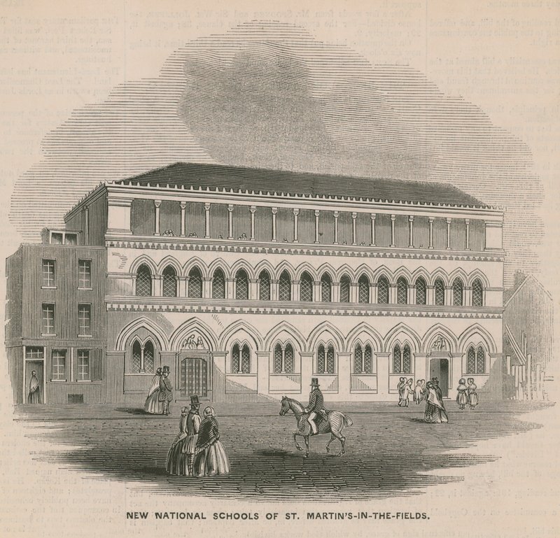 Nya nationella skolor i St Martins-in-the-Fields av English School