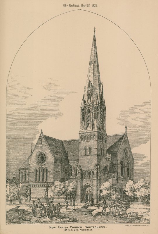 Ny församlingskyrka, Whitechapel av English School
