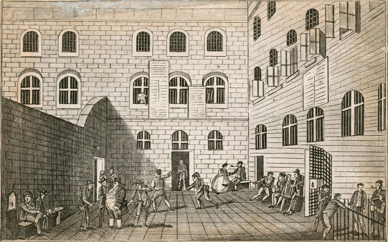 Newgate fängelse av English School