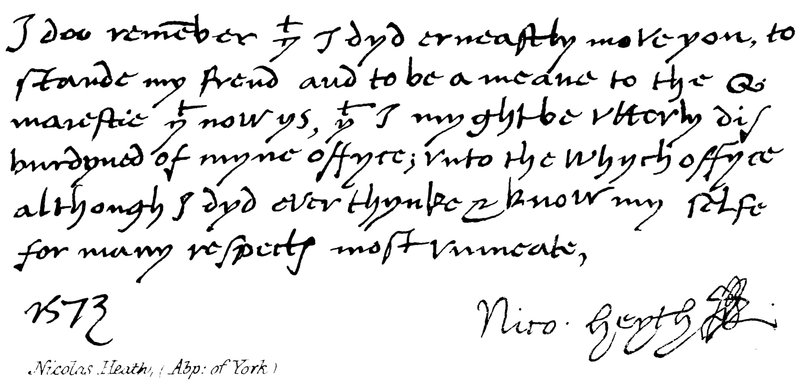 Nicolas Heath, (Abp: of York) av English School