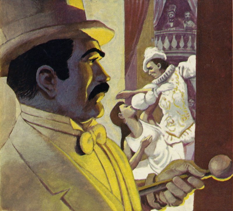 Nijinski sågs av Sergei Diaghilev av English School
