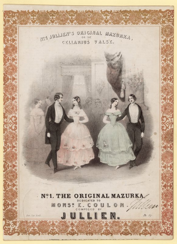 No 1 Juliens Original Mazurka, eller Cellarius Valse av English School