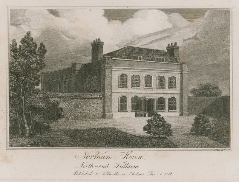 Norman House, norra änden av Fulham av English School