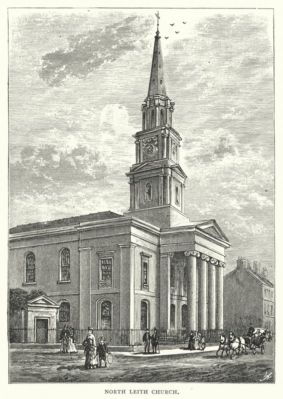 North Leith Church (gravyr) av English School