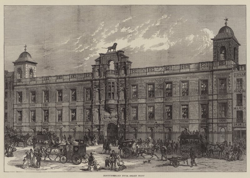 Northumberland House, Strand Front (gravyr) av English School