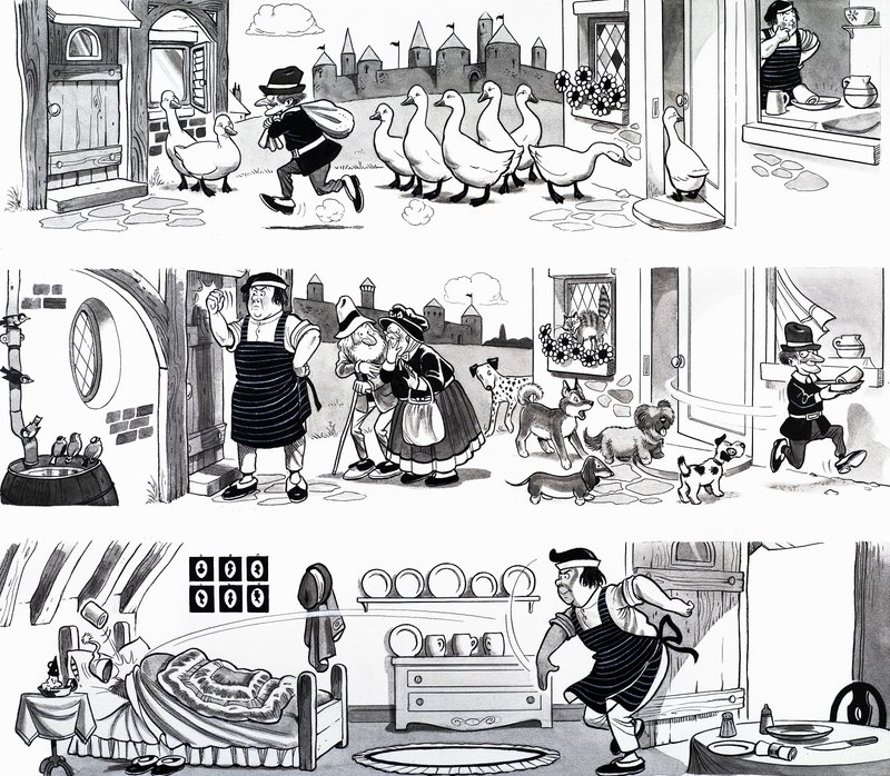 Nursery rim illustration av English School
